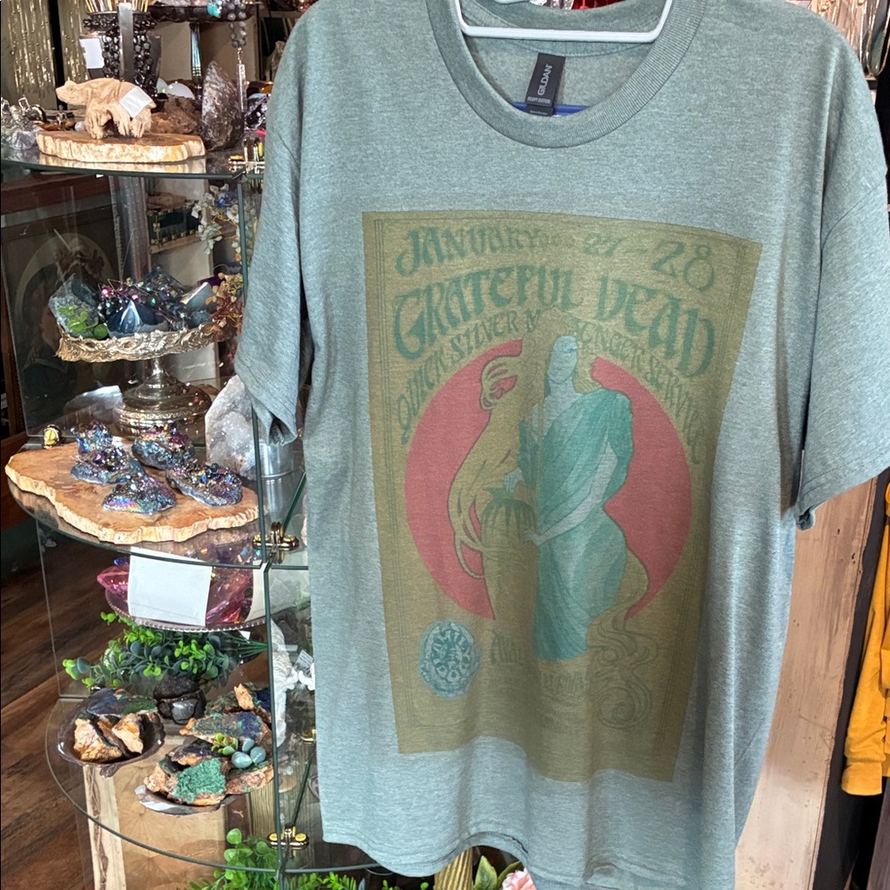 Grateful Dead Graphic Band Tee • Vintage-Style Concert T-Shirt • Unisex - Picture 2 of 3
